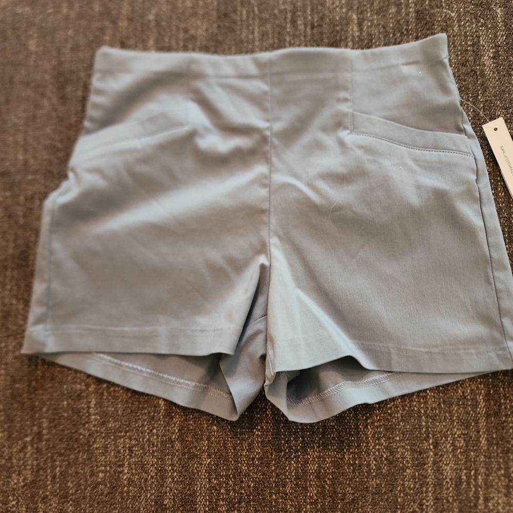 Blue shorts